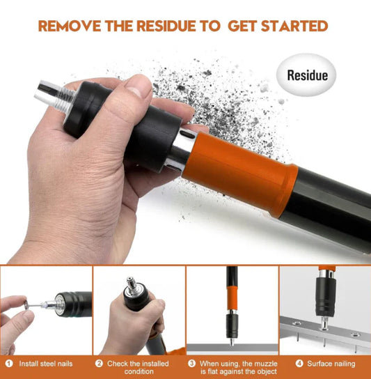 Vitality i Wellness™ Manual Mini Steel Nail Gun