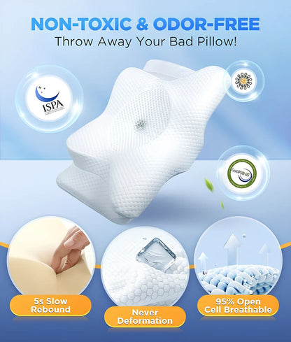 Vitality i Wellness™ Butterfly Pillow Orthopedic