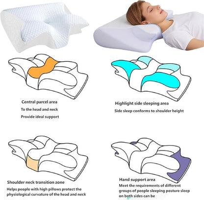 Vitality i Wellness™ Butterfly Pillow Orthopedic